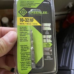 GREENLEE DTAP 10-32 NF METAL 