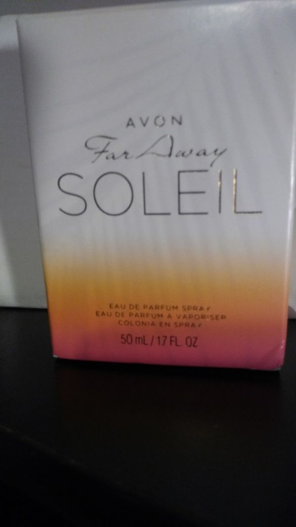 Avon Far away Soleil edp 1.7oz perfume Floral tangerine for Sale