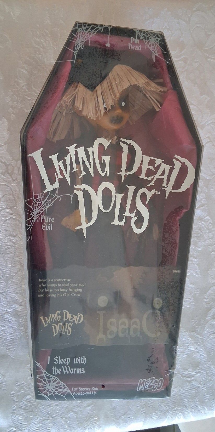LIVING DEAD DOLL~ "ISAAC" Mezco Toyz- SEALED