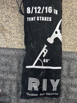Tent stakes