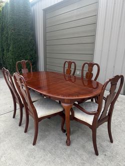 Solid Cherry Dining Room Set by Universal Furniture (Delivery Available)