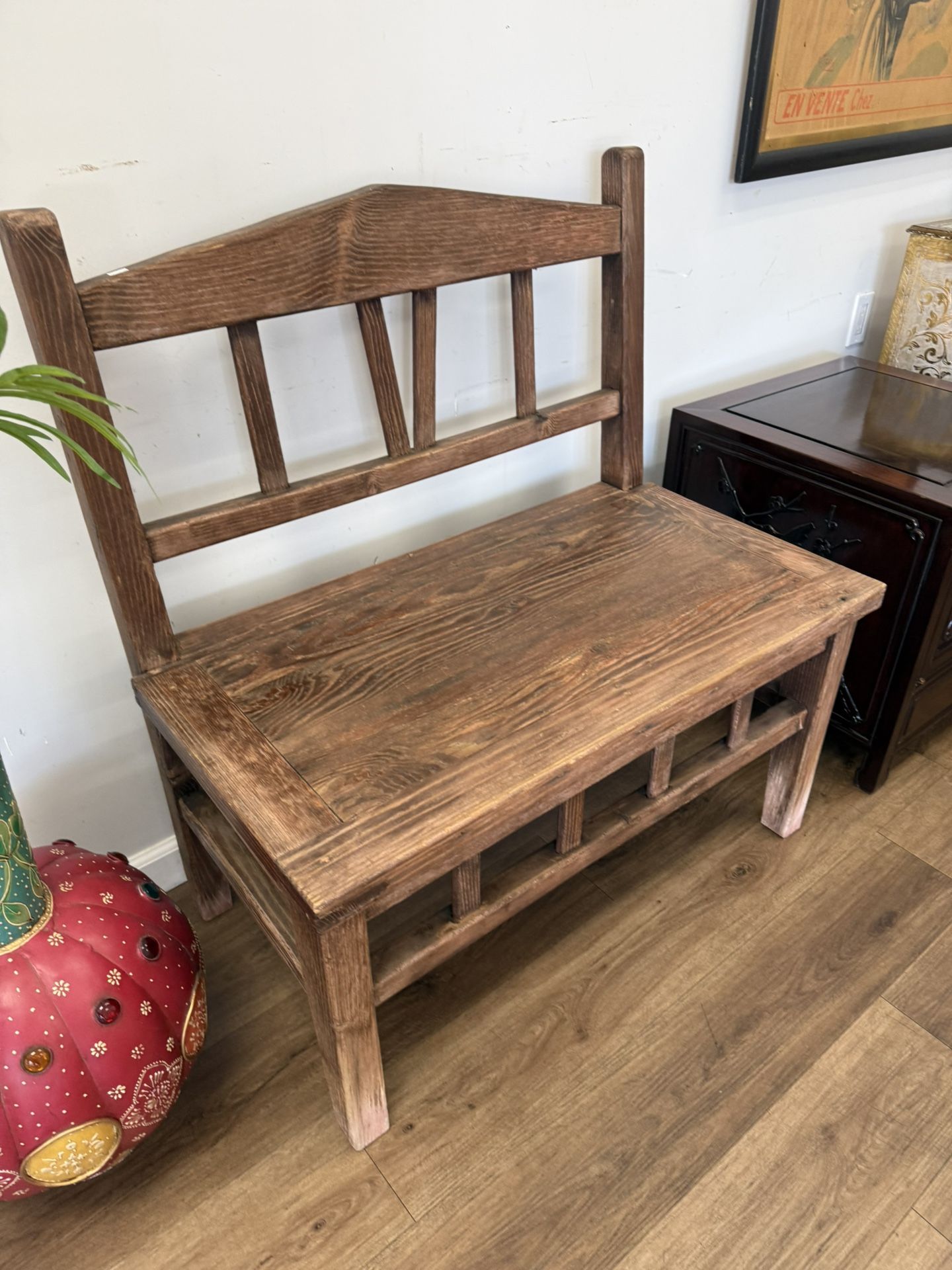 Rustic bench
