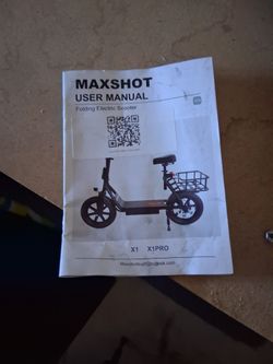 Maxshot Adult Scooter