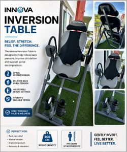 Inversion table