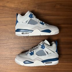 Size 5Y/6.5W - Jordan 4 Retro GS ‘Military Blue’