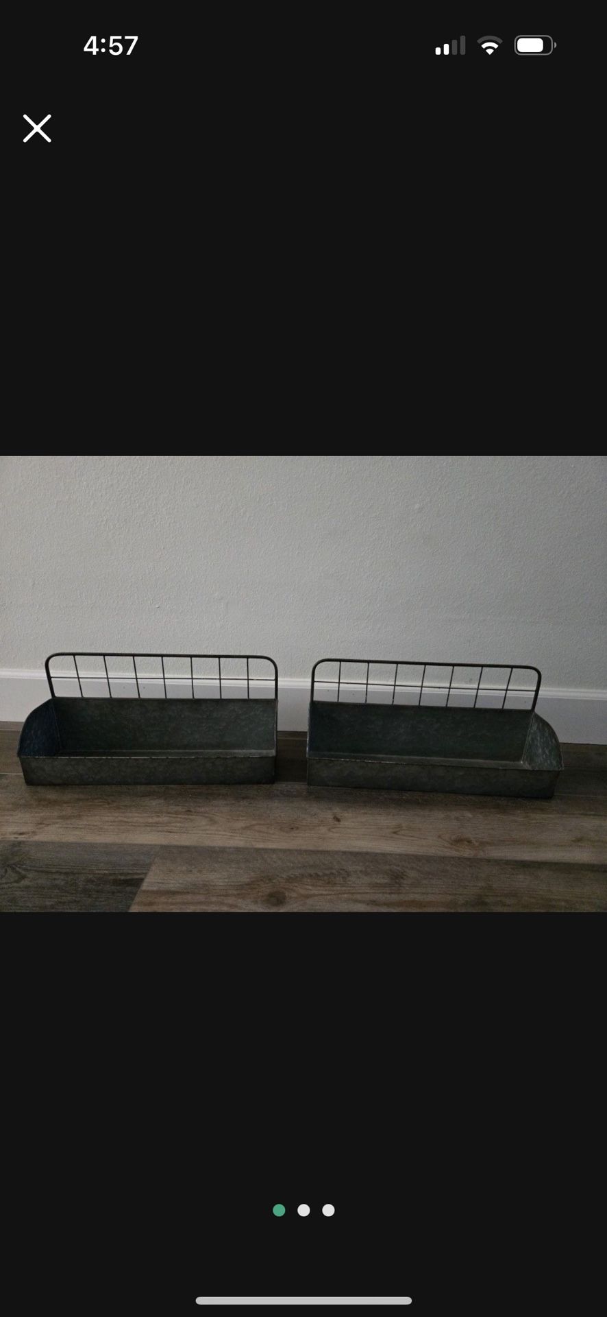 Storage tins