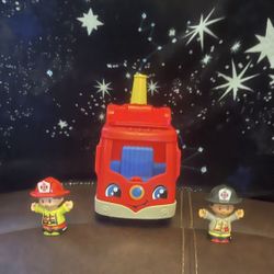 Fisher price Little people Fire 🔥 Truck 🚒 