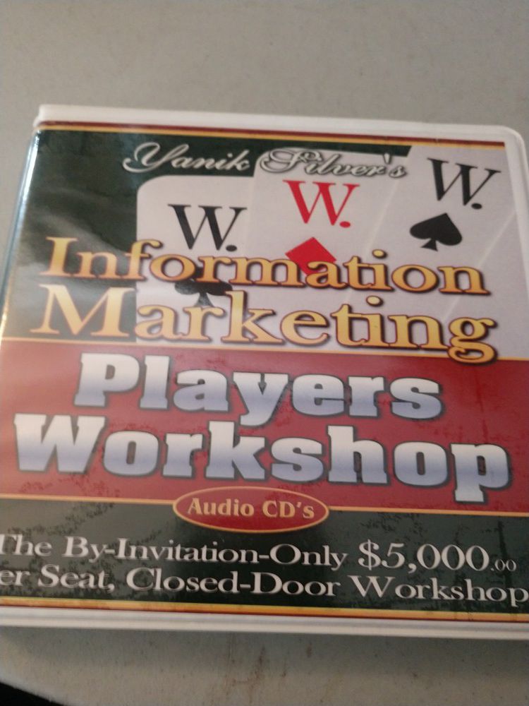 Information marketing players workshop audio CDs