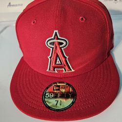 Los Angeles Angels Fitted Cap (7 5/8) Brand New 