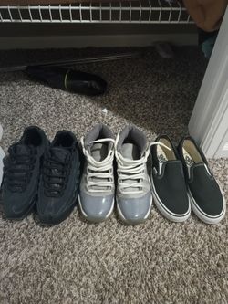Nikes Vans Jordans