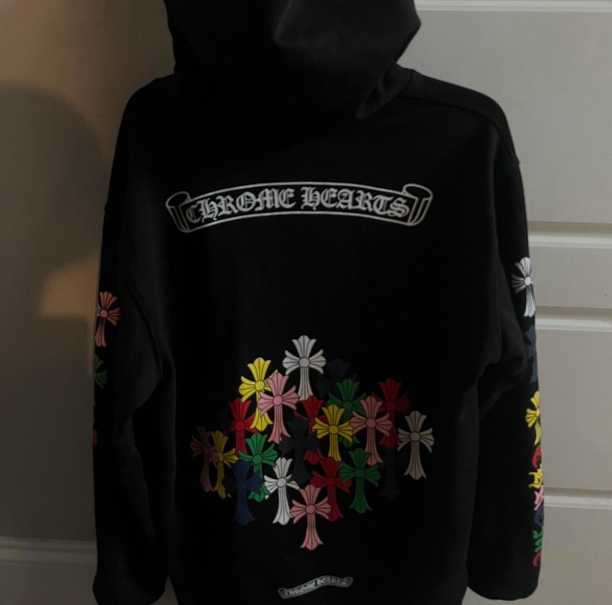 Black Chrome Hearts Hoodie