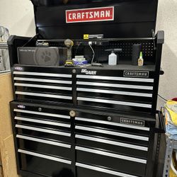 Craftsmen Toolbox With Tools