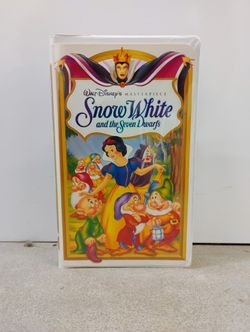 Disney's Snow White And The Seven Dwarves Masterpiece Collection VHS