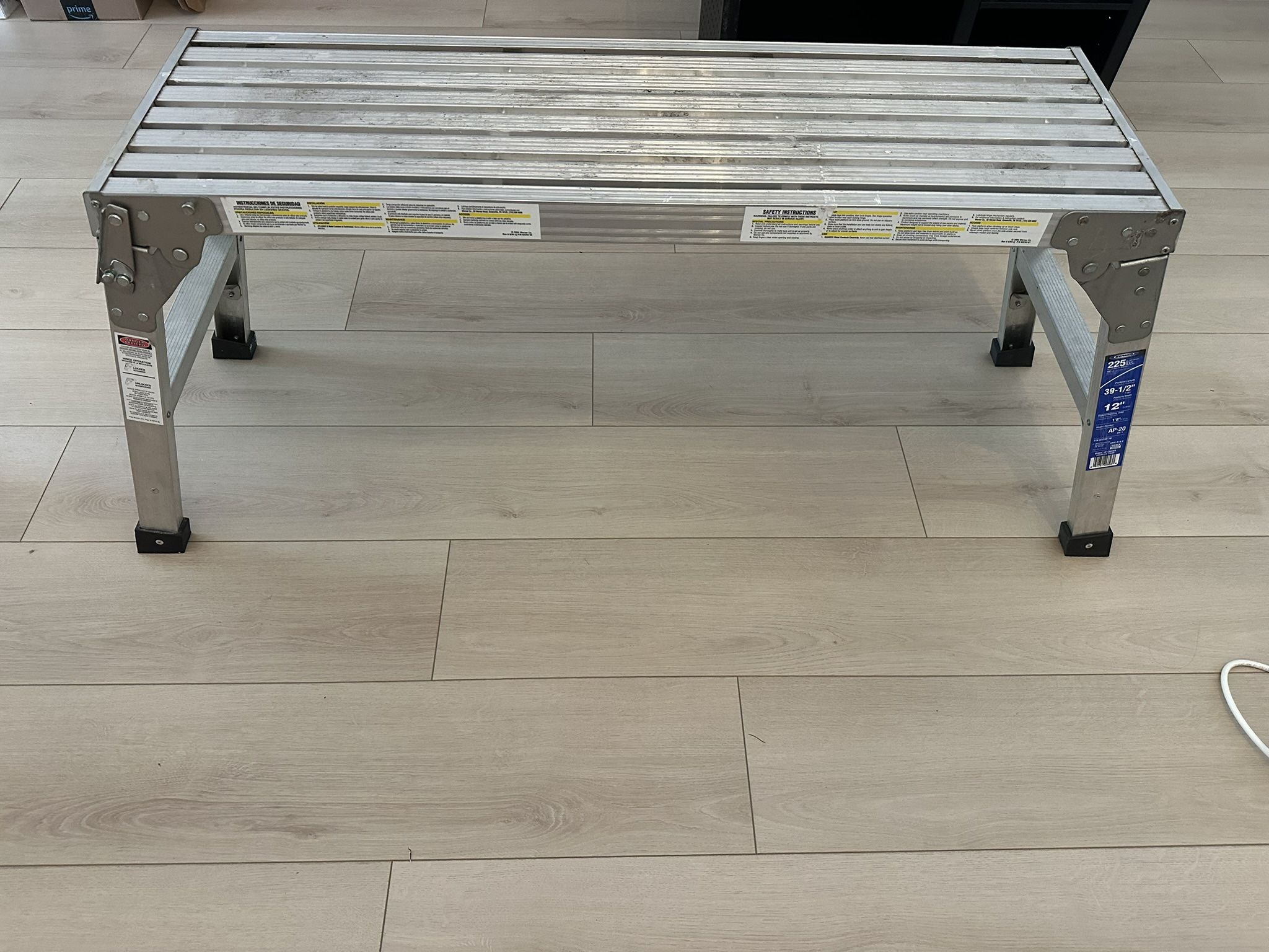 Warner, ladder bench