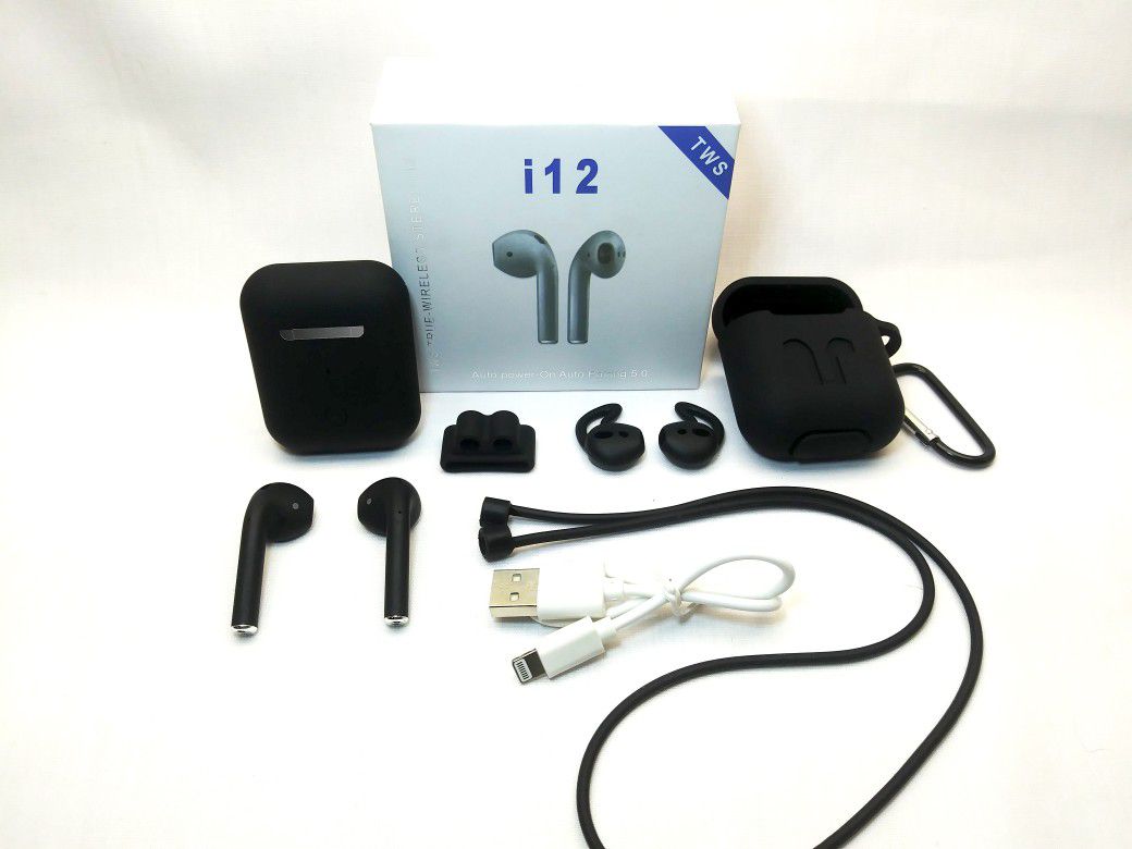I12 TWS Bluetooth Earbuds Wireless Headphones