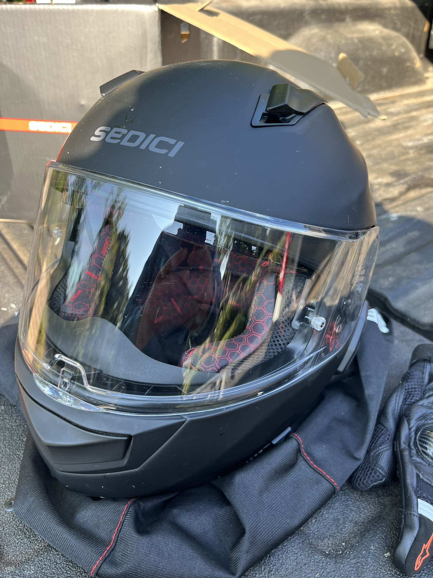 Sedici Large Blu Tooth Helmet
