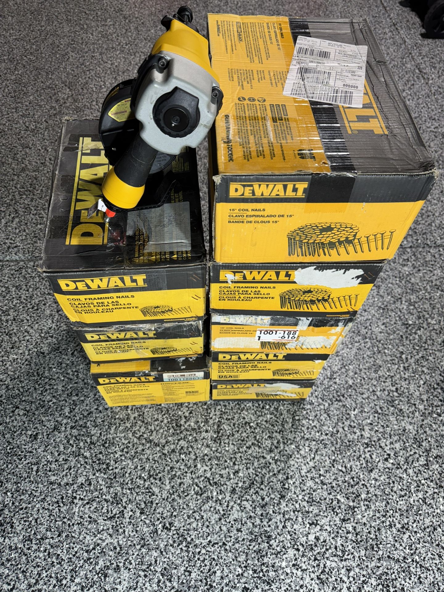 Dewalt Box of Nails (Nail Gun NOT Included) $60./per Box