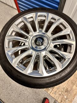 21 ROLLS ROYCE RIMS DAWN GHOST 2016-2021 5X120 WRAITH CERAMIC COATED WHEELS RIMS