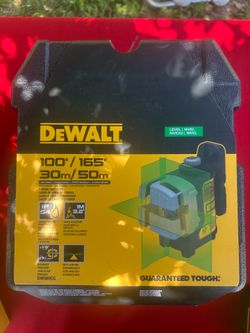 DEWALT Self Leveling 3 Line Green Beam Laser Level