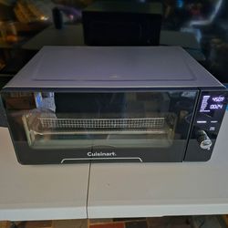Cuisinart 14 and 1 space saving digital air fryer oven with two and one 9 by 13 pan