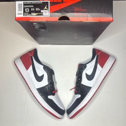 Air Jordan 1 Retro Low Og/Chicago, Red And Black/13m
