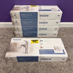 New Moen “Wellton” One-handle Bathroom Sink Faucet