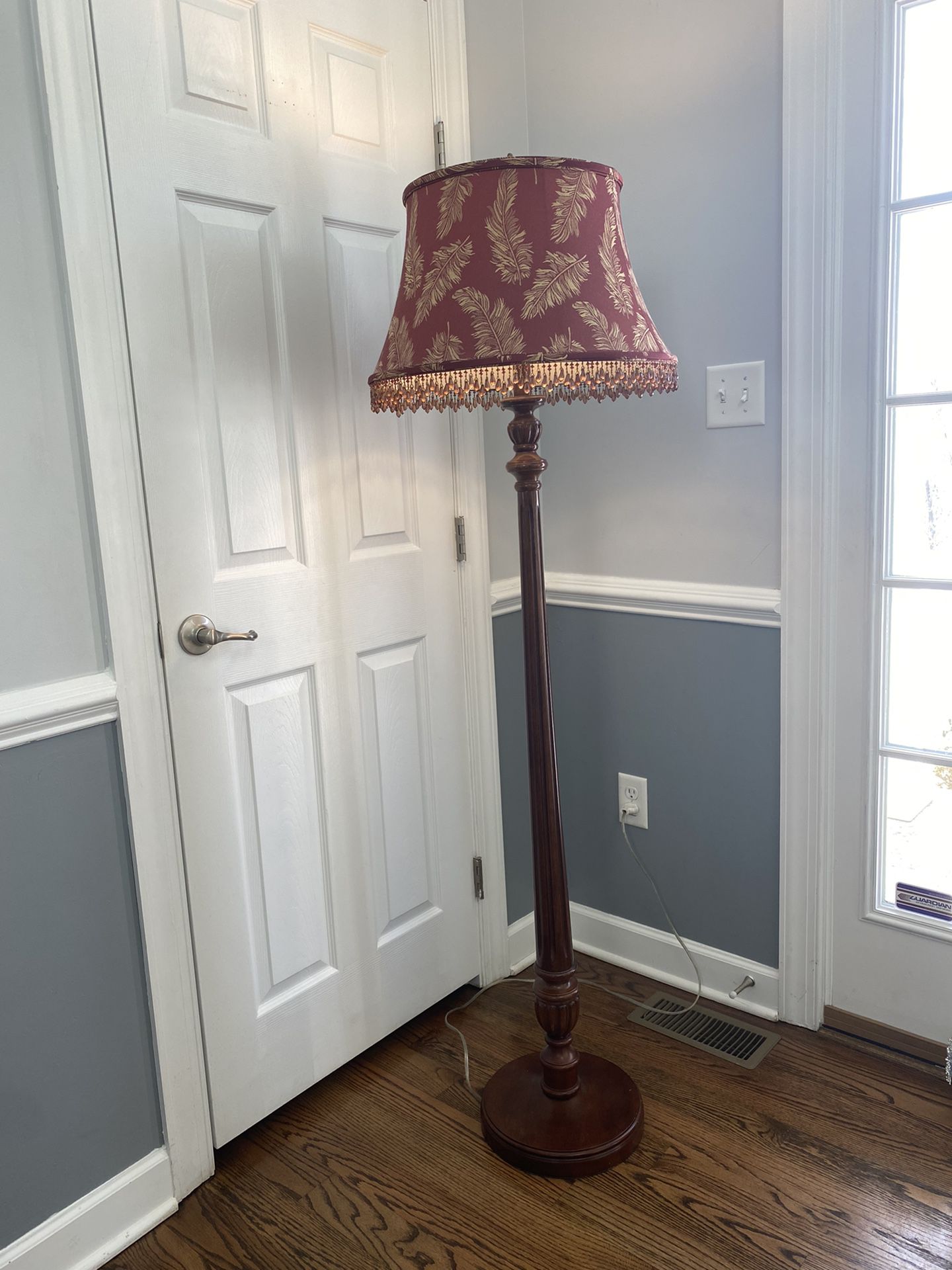 Floor Lamp 66” Tall With Shade