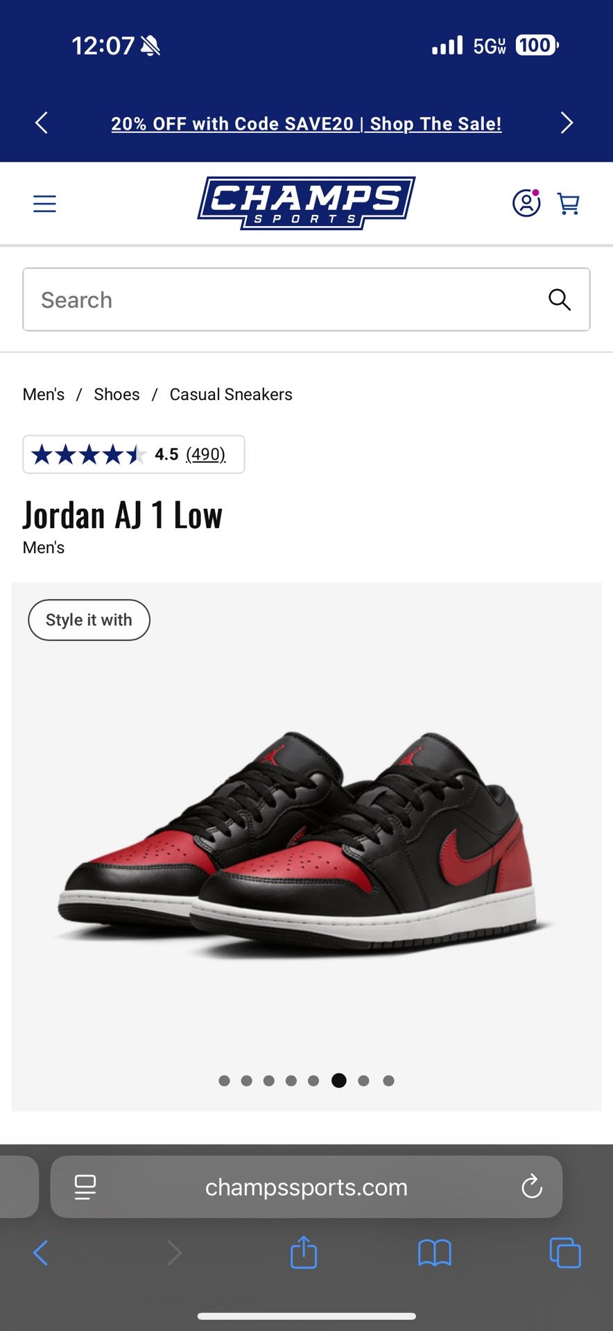 Jordan 1 Low 10.5