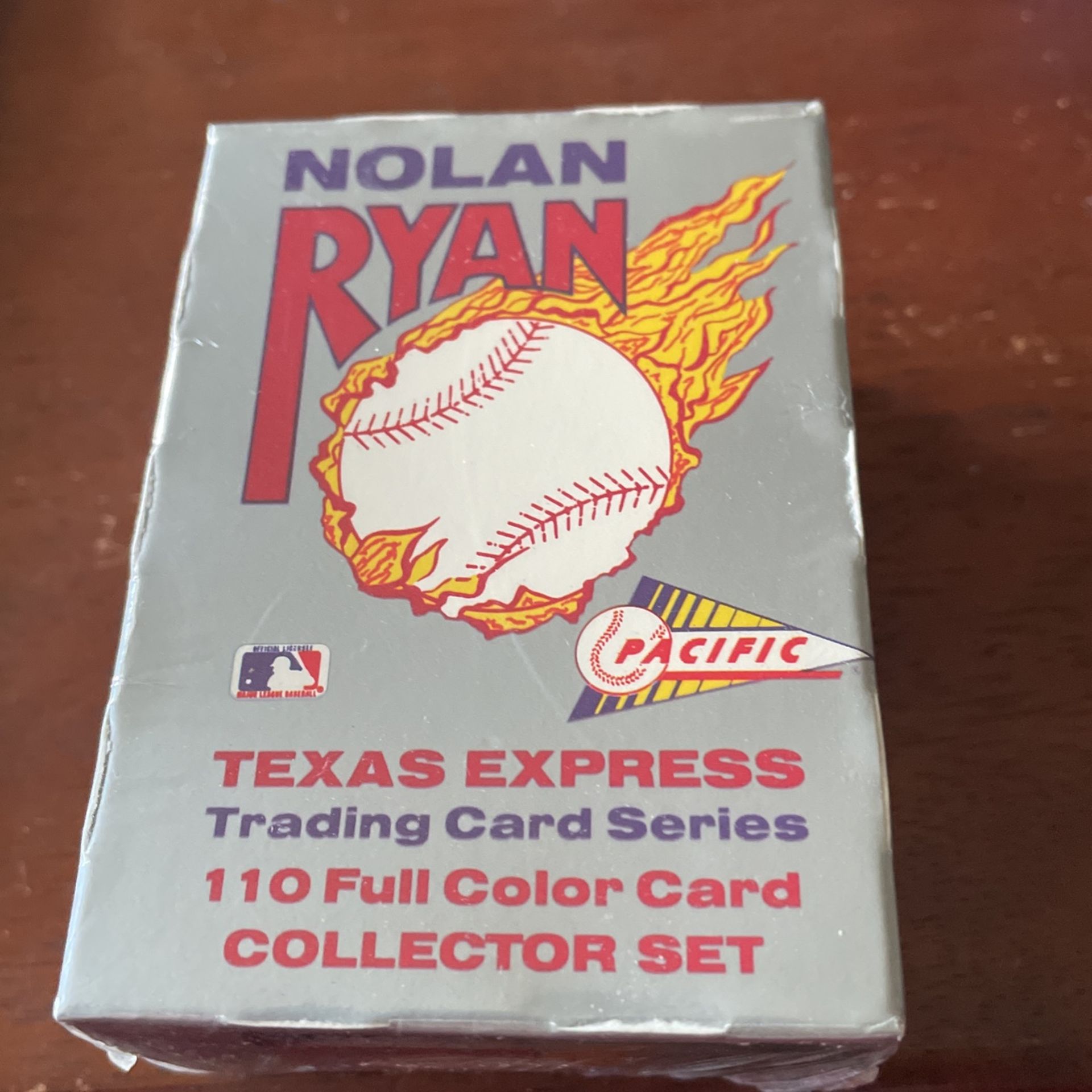 Nolan Ryan New 1991 Never Opened 110 Full Color Trading Card Series.