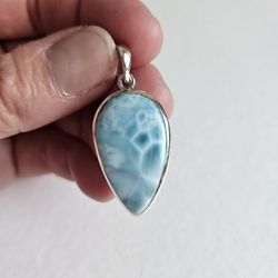 Larimar Pendant 