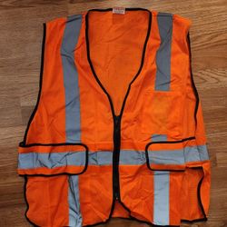 HDX Hi-Visibility Orange Class 2 Safety Vest