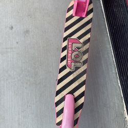 Lol Dolls Scooter Adjustable Pedal Board Pink 