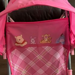 Winnie the Pooh Pink Stroller