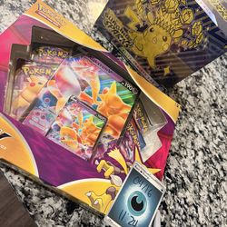 Surging sparks ETB & AlakazamV box brand new