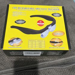 LED Rechargeable Spectacle Magnifier