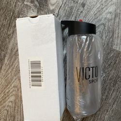 NEW Victoria Secret Sport Water Bottle With Straw