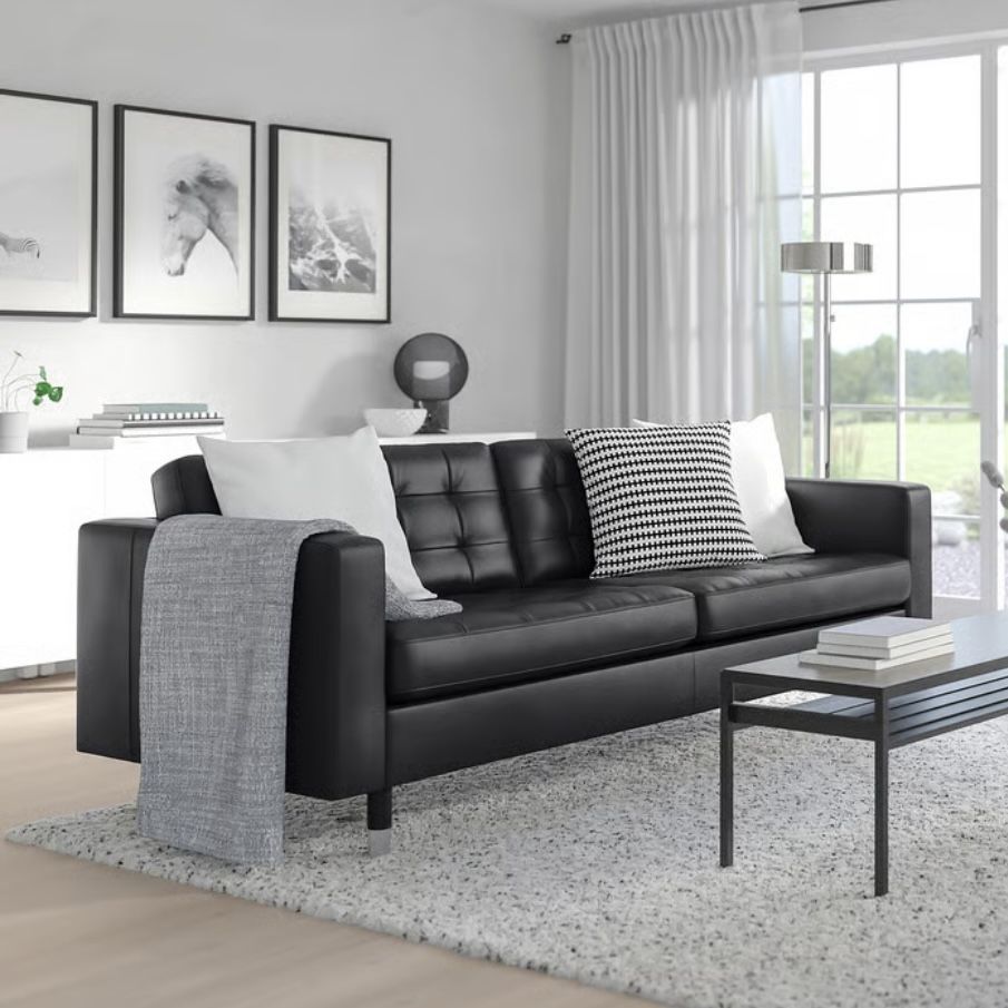 Brand New IKEA Morabo 3 Seater Leather Sofa