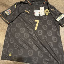 Cr7 Cristiano Ronaldo Portugal Soccer Jersey Authentic Puma New