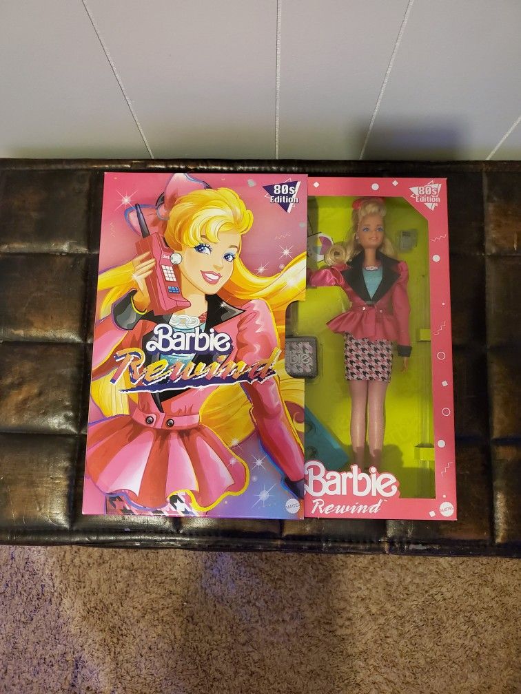 Retro Barbie Rewind 80s Edition Set Of 3 Dolls. 