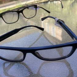 Blue Versace Eyeglasses 