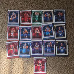2024 NBA HOOPS X16 CARD LOT