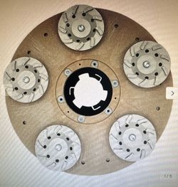 Swing Machine Buffing Grinding Plate For Concrete And Thin Set