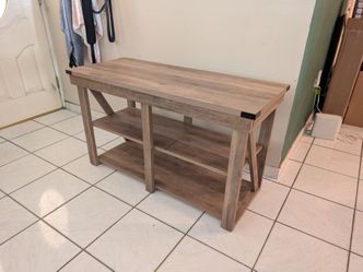 Wooden Entry Table