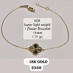 ✨GORGEOUS ✨ 18K GOLD VAN CLEEF ARPELS BRACELET, BRAND NEW IN BOX 😍 