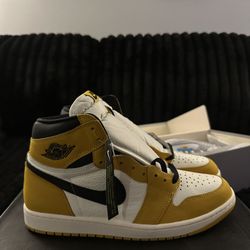 Jordan 1 Yellow Orchards 