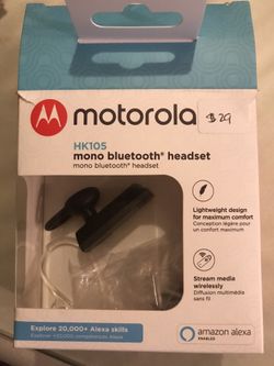 Like new Motorola Bluetooth headset