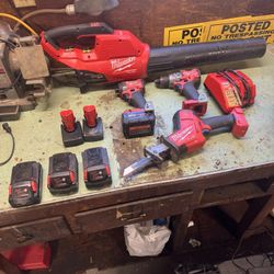 Milwaukee M18 Tools & Batteries & M12 Batteries
