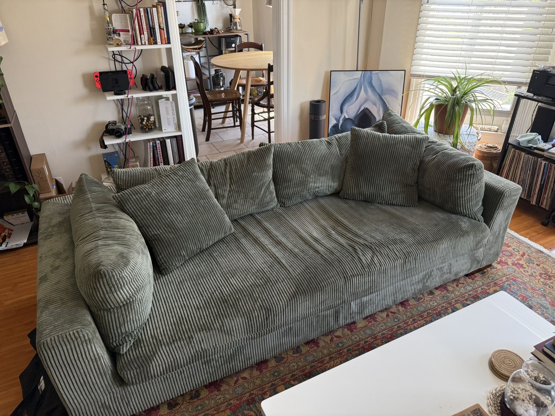 Square Arm Sofa
