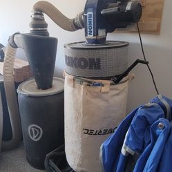 Rikon Oneida Dust Collector Complete Setup
