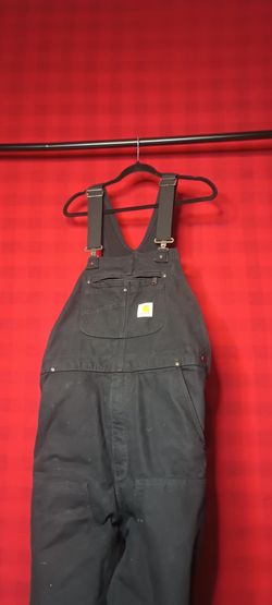 Carhartt Overalls Black Loose M